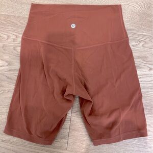 Lululemon align shorts 8” size 6